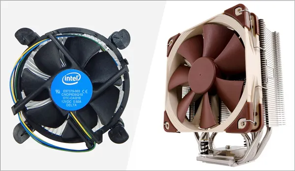 Stock Cooler vs Premium Cooler