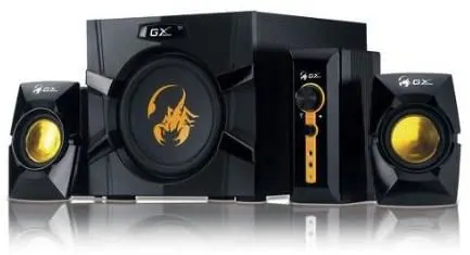 High-powered gaming speakers