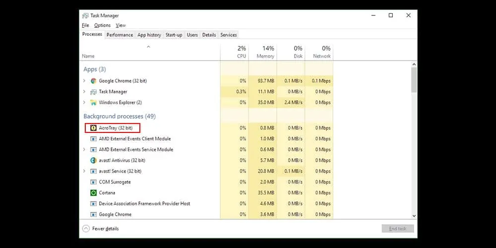 4 Ways To Disable Adobe AcroTray.exe From Loading At Startup