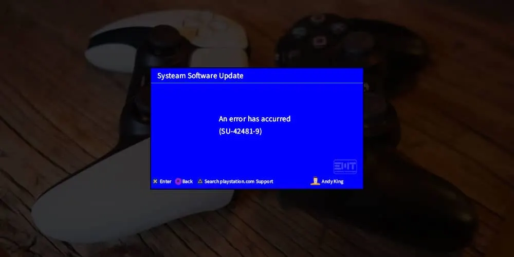 How To FIX: Cannot Complete The Update (Error: SU-42481-9)?